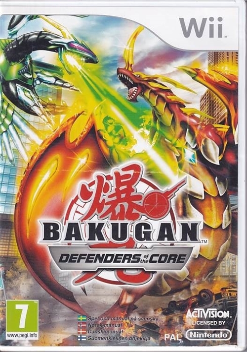 Bakugan Defenders of the Core - Nintendo Wii (B Grade) (Genbrug)